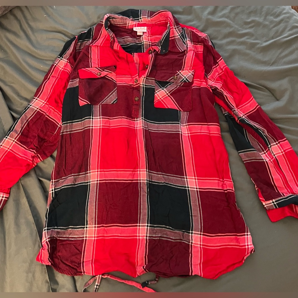 Maternity flannel